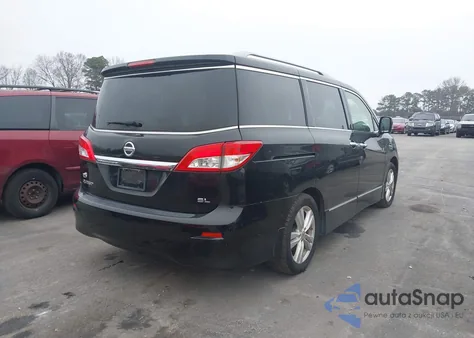 2013 Nissan Quest Sl from USA, damaged, VIN JN8AE2KP1D9063089